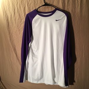 Nike long sleeve dry-fit t shirt